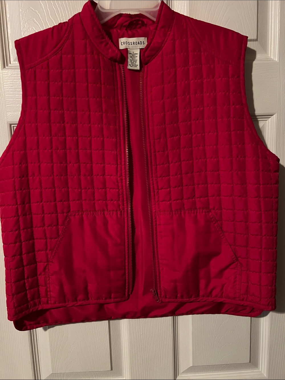 Women's Bright Pink Quilted Puffer Jacket